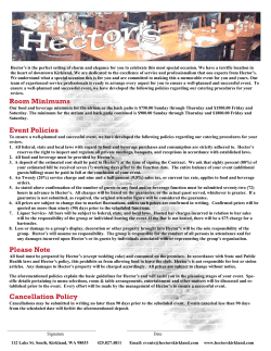 PDR Policy