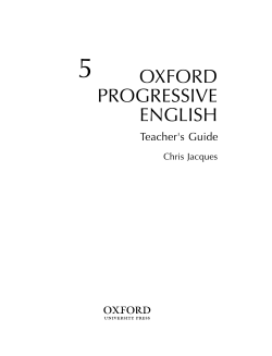 Teaching Guide 5 - Oxford University Press