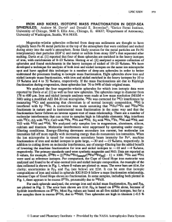 Iron and nickel isotopic mass fractionation in deep