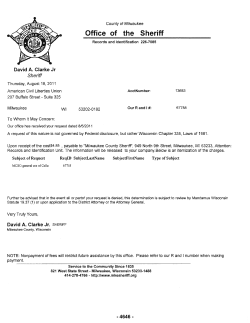 Office of the Sheriff