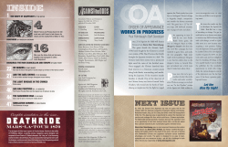 inside - Against the Odds magazine