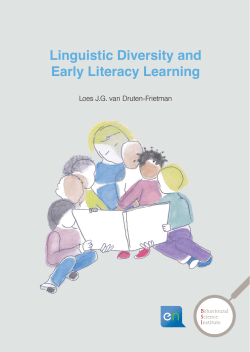 Linguistic Diversity and Early Literacy Learning