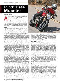 Monster - Motorcycle Consumer News