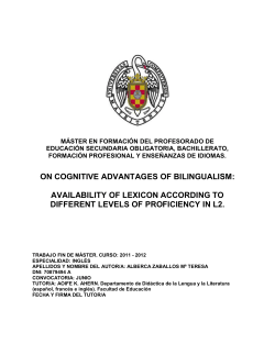 on cognitive advantages of bilingualism