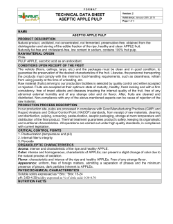 Apple specification aseptic (PDF 309 kB)