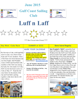 LUFFnLAFF June 2015 - Gulf Coast Sailing Club