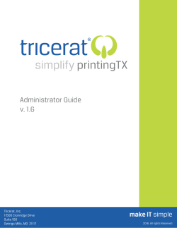 Simplify Printing TX Administrator Guide