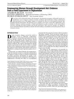 Empowering Women through Development Aid - fotini