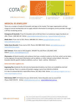 medical id jewellery