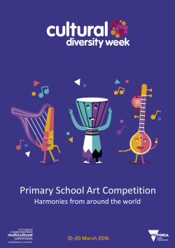 Primary School Art Competition - Victorian Multicultural Commission