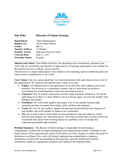 Director of Talent Strategy