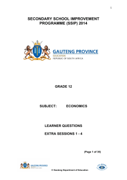 ssip 2014 economics learner question extra sessions 1