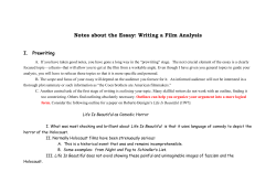 Essay Guide_Film Analysis