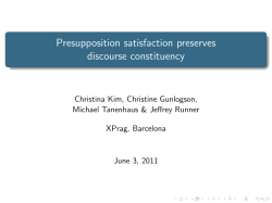 link to the presentation