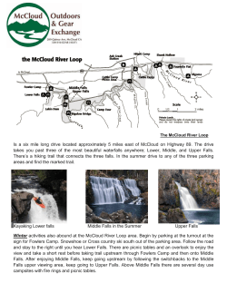 Is a six mile long drive located approximately 5 miles east of