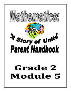 Parent Handbook Grade 2 Module 5 File