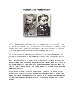 Meet Some Real &ldquo;Robber Barons&rdquo;