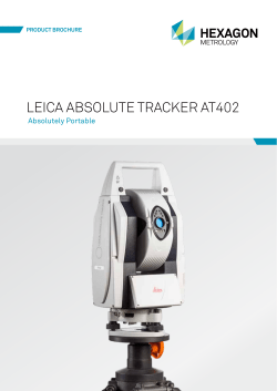 LEICA ABSOLUTE TRACKER AT402