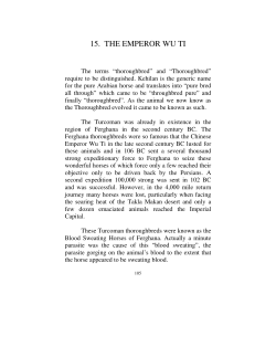 Ch.15. THE EMPEROR WU TI