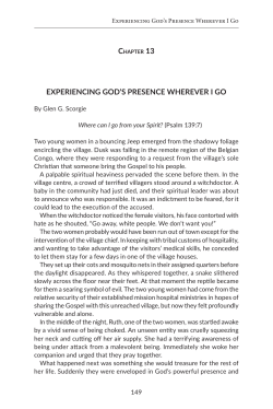 Sample Chapter - Extraordinary Stories