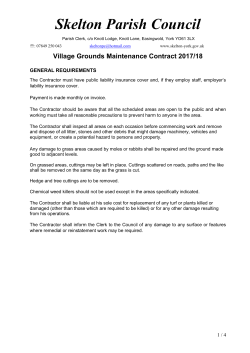 Maintenance Contract 2017-18