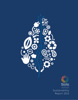 2015 Sustainability Report