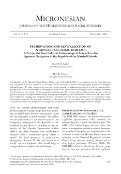 Preservation and Revitalization of Intangible Cultural Heritage