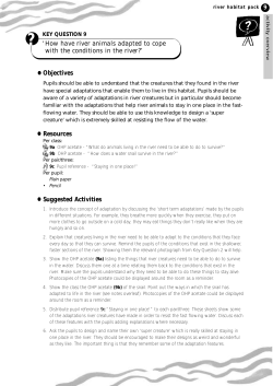 Key Question 9 - Northumberland National Park
