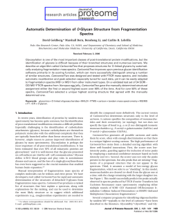 Automatic Determination of O-Glycan Structure from Fragmentation