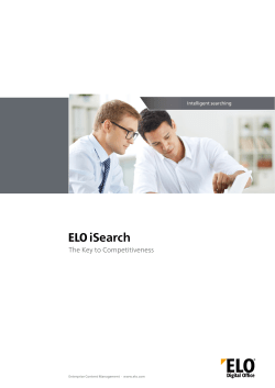 ELO iSearch - ELO Digital Office GmbH