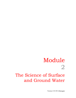 Design Flood Estimation