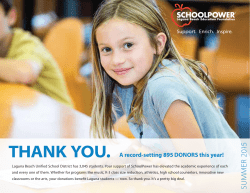 THANK YOU. - SchoolPower