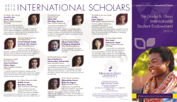 2015/16 - Minnesota State University, Mankato
