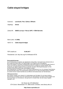 Cable-stayed bridges - E