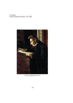 erotic love as identity and purpose in kierkegaard`s autobiographical
