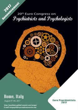 Psychiatrists and Psychologists