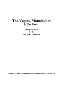 The Vagina Monologues