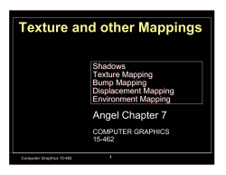 Texture Mapping