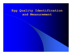 Egg Quality Identification