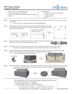 DSI Square Column - Digger Specialties, Inc.