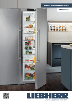 SIDE BY SIDE COMBINATIONS SBSes 7252 - Andi-Co