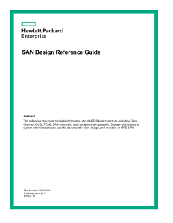 SAN Design Reference Guide