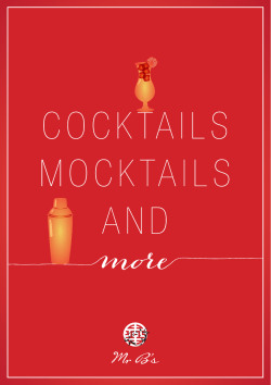 see the cocktail menu