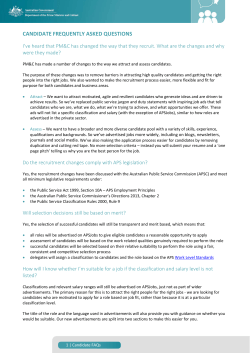 Department of the Prime Minister and Cabinet