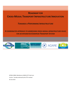 ROADMAP FOR CROSS-MODAL TRANSPORT