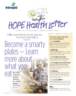 October Intrepid Health Newsletter