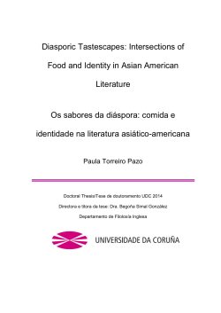 Diasporic tastescapes : intersections of food and identity