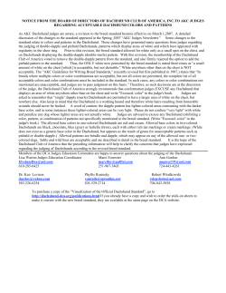 notice from the board of directors