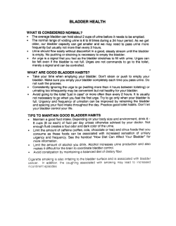 Bladder Health