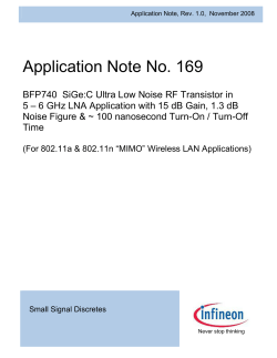 AN169 - Infineon Technologies